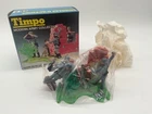 Timpo Toys Modern Army Collection 765 German Mortar Crew and Wall in Original Box (1)