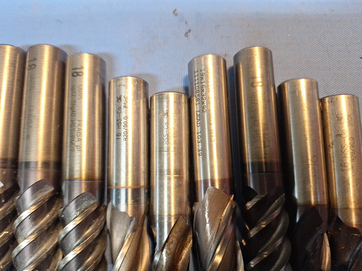 Milling Cutter Job Lot Of 12 eBay