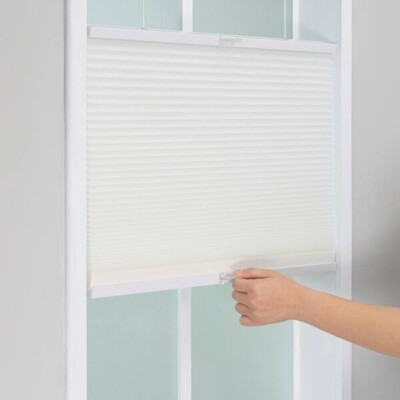 Perfect Lift White 1 in Cordless Light Filter Top Down Bottom Up Cellular Shade