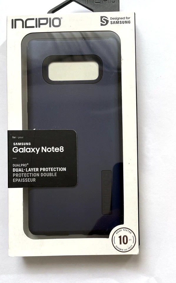 Incipio Case for Samsung Galaxy Note 8 - Dual Pro Midnight Blue - Image 4 of 4