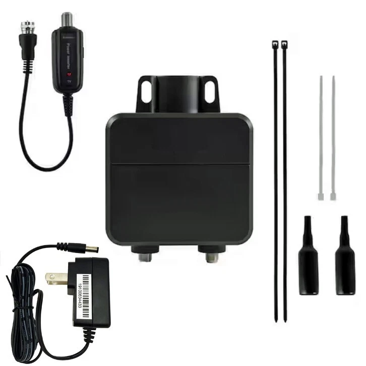 ONN Outdoor HD Antenna Signal Booster Amplifier NEXTGEN ATSC 3.0, 4K UHD HDR - Image 2 of 4