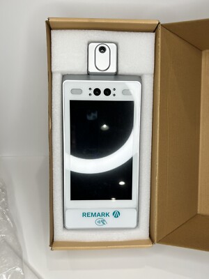 Remark rPAD Automatic Face Recognition Temperature Measurement Scanner Kiosk