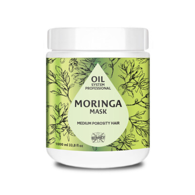 Ronney - MORINGA - Maske für mittelporöses Haar 1000ml