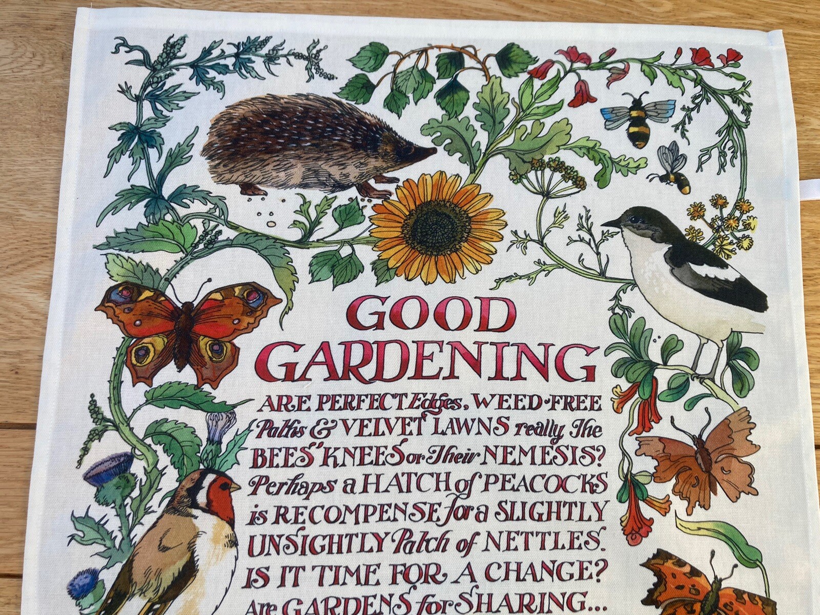 Good Gardening Tea Towel by Emma Bridgewater eBay