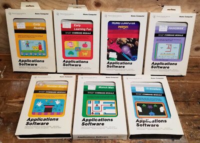 Ordinateur/Console Texas Instruments TI-99 A4 - Consoles