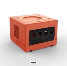 Warm Red NGC Replacement Shell Gamecube Dol 001 /101