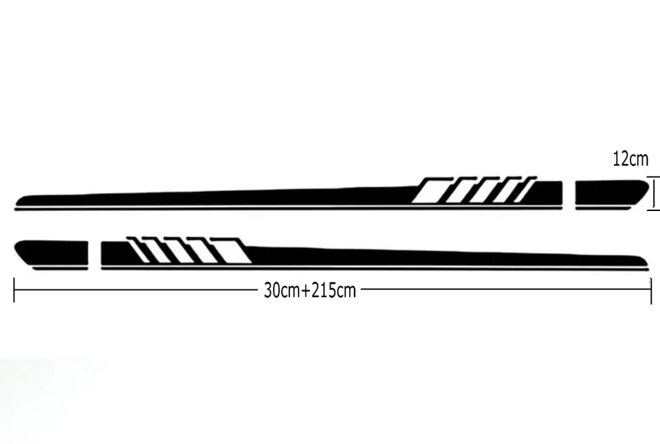 2 PCS Car Sticker For Mercedes Benz ML Class W163 W164 W166 ML63 AMG ML320 ML350 - Image 3 of 4