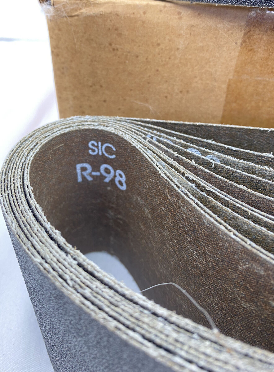 Box Of 14 3x21 R98 Sanding Belts C-80 Grit Silicon (OS3) | eBay Box Of 14 3x21 R98 Sanding Belts C-80 Grit Silicon (OS3) | eBay