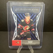 2021-22 Upper Deck SPx Shane Pinto Radiance FX Rookies- Ottawa Senators #RFX-75