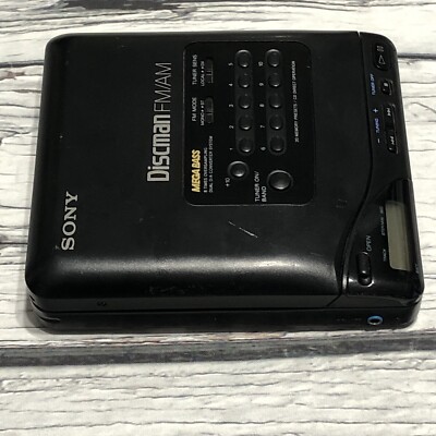 SONY Discman D-T66 AM/FM CD Player W/Manual for PARTS Only | eBay