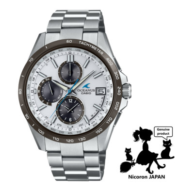 CASIO OCEANUS Herrenuhren OCW-T2600J-7AJF Schwarz Weiß MADE IN JAPAN