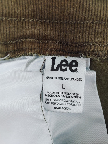 Boys Lee Jogger Relaxed Fit L342 Brown & Camo Size Large #14169 - Picture 3 of 4