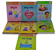 Lot Of 7 Leap Frog Tag Junior Books Ready To Read Stories Dora The Explorer