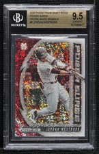 2020 Prizm Draft Picks Power Surge White Sparkle Jordan Westburg BGS 9.5 0qk2