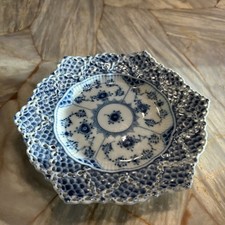 Royal Copenhagen Blue Fluted Full Lace Small Plate 1144