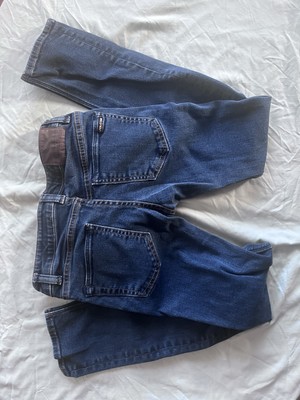 Volcom Solver Modern Straight Blue Jeans Womens 26 Dark Wash Denim Pants Casual