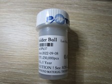 250k 0.6 mm 0.6mm BGA Solder Reball Reballing Repair Balls