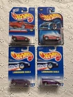Vintage Hot Wheels LAMBORGHINI DIABLO -LOT OF 4