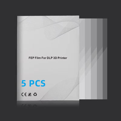 5Pcs FEP Film 6.23 Inch 200*140*0.15Mm for ANYCUBIC Photon Mono 4K Photon Ultra 