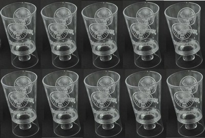 10 Stück Jägermeister USA Plastik Becher Stamper Stamperl Schnapsglas Shot Glass