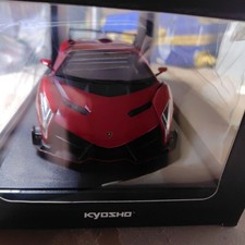 Kyosho 1/18 Lamborghini Veneno Rosso Metallizzato Red 09501 RM Diecast Model JP