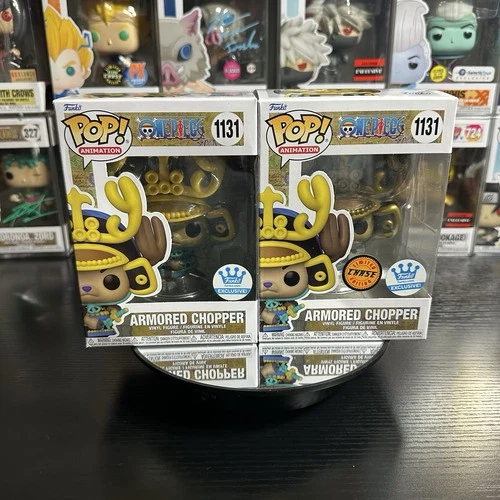 BUBDLE: Funko Pop! Vinyl - One Piece - Armored Chopper #1131 - Chase Edition