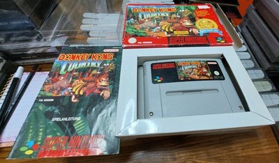 Donkey Kong Country - SNES Super Nintendo PAL CIB OVP Anleitung getestet Sammler