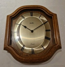 Zentra Vintage Wanduhr mit Junghans Werk Quartz – Made in Germany