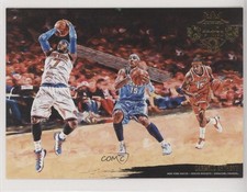 2015-16 Court Kings Box Topper 5x7 Career Progression Carmelo Anthony #1 HOF y8a