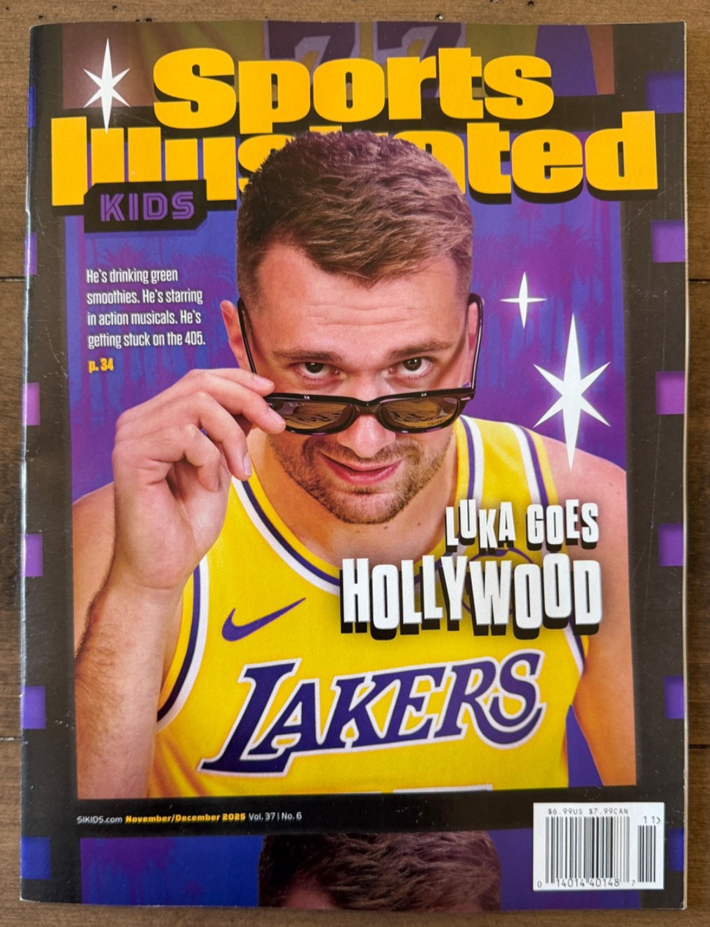 Sports Illustrated for Kids Magazine - Nov/Dec 2025 - Luka Doncic
