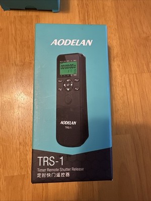 AODELAN Camera Wireless Shutter Release Timer Remote Control- TRS-1
