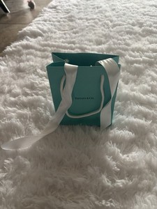 Tiffany & Co. Small Blue Paper Shopping Gift Bag  