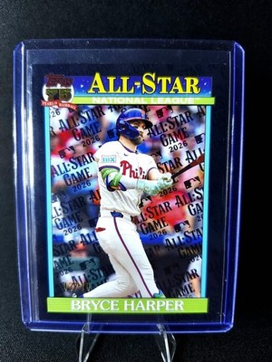 2026 Topps Series 2 All-Star Bryce Harper Black 03 / 10 SSP Phillies 🔥🔥
