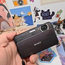 Black SONY Cyber Shot DSC-T99 CCD 14.1MP 4x Optical Zoom Digital Camera Test