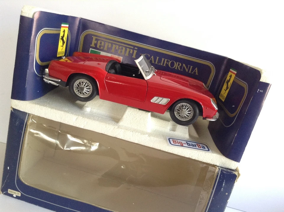 🔥Lot vintage🚗 POLISTIL TONKA FERRARI CALIFORNIA 1/16 TG 🔥🔥✨BLACK FRIDAY ✨🍂☕ - Immagine 3 di 4