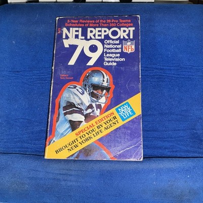 NFL Report 1979 Official National Football League Television Guide By Jack Hand