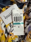 NWT Speechless Kids Yellow Black And Purple Flower Pattern Dress Size 16 — photo 4