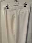 Women Size 14S ALFANI Zip Pockets Lined Dress Pants Light Cream — photo 2