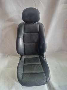 30CL* Mercedes W203 Leder Sitz vorne links Fahrersitz Memory Heizung Schwarz