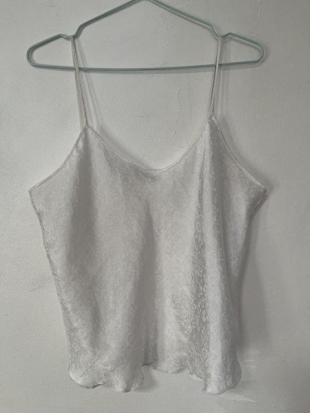 Women Etam Top White Nylon 38 / M / 46