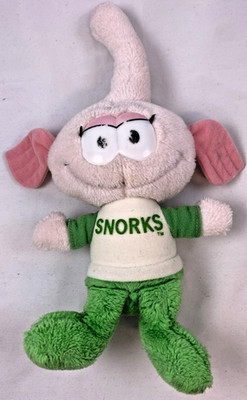 Applause Snorks Casey Kelp Plüschfigur Vintage Stofftier 80er 30cm 1983 Snorky
