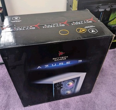 Skytech Azure3 Black Gaming Computer Model STAZR31583BOR 16GB 1TB RTX 3050 6GB