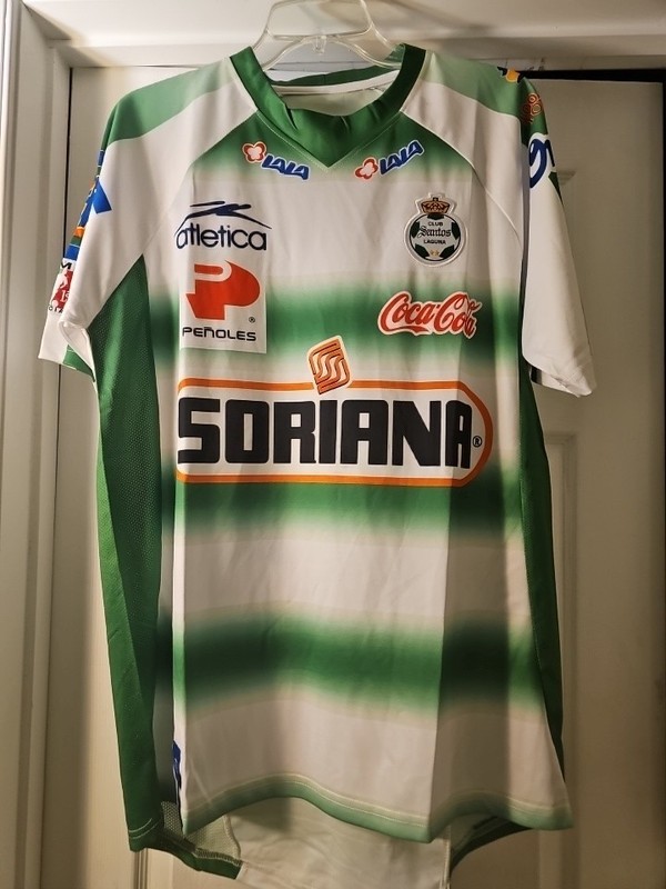 santos laguna authentic 100% atletica jersey size Large 2007-2008 With Tags 