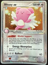 Carta Pokemon Blissey ex #101/115 EX Forze Invisibili Swirl Holo