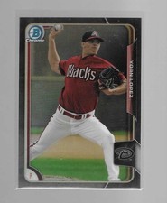 YOAN LOPEZ 2015 BOWMAN CHROME PROSPECTS DRAFT BLACK ASIA REFRACTOR #2