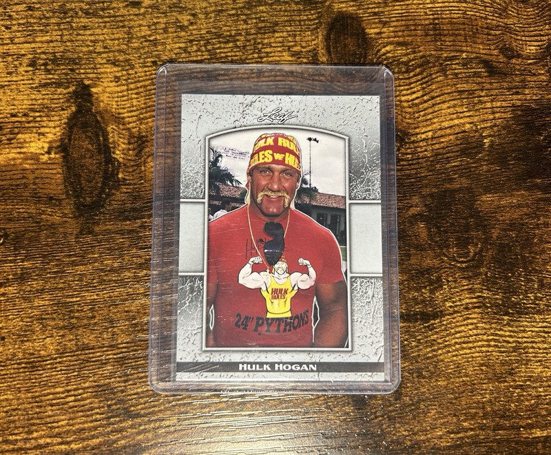Hulk Hogan 2011 Leaf PR-8 National Promo Card NSCC Limited Edition Rookie Card
