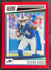 2022 Panini Score Stefon Diggs #262 Red Bills