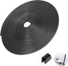 16.4ft Car Door Protector Rubber Edge Trim Guard Molding Seal Strip Scratch Blac 16.4ft Car Door Protector Rubber Edge Trim Guard Molding Seal Strip Scratch Blac