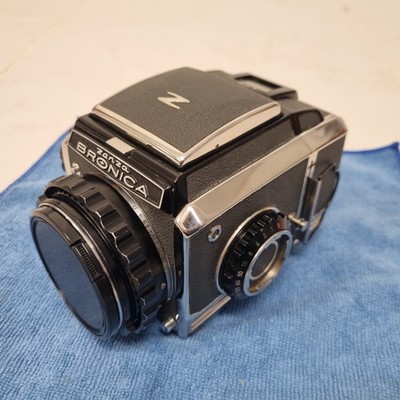 ZENZA BRONICA S2、 75mm F2.8 #2552 Zenza Bronica S2A Late Model 6x6 Film Camera w/ 75mm F2.8 Nikkor