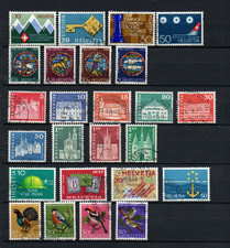 Special stamps Switzerland 1968 complete gest.  see scan